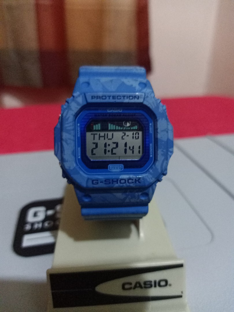G shock best sale petak biru