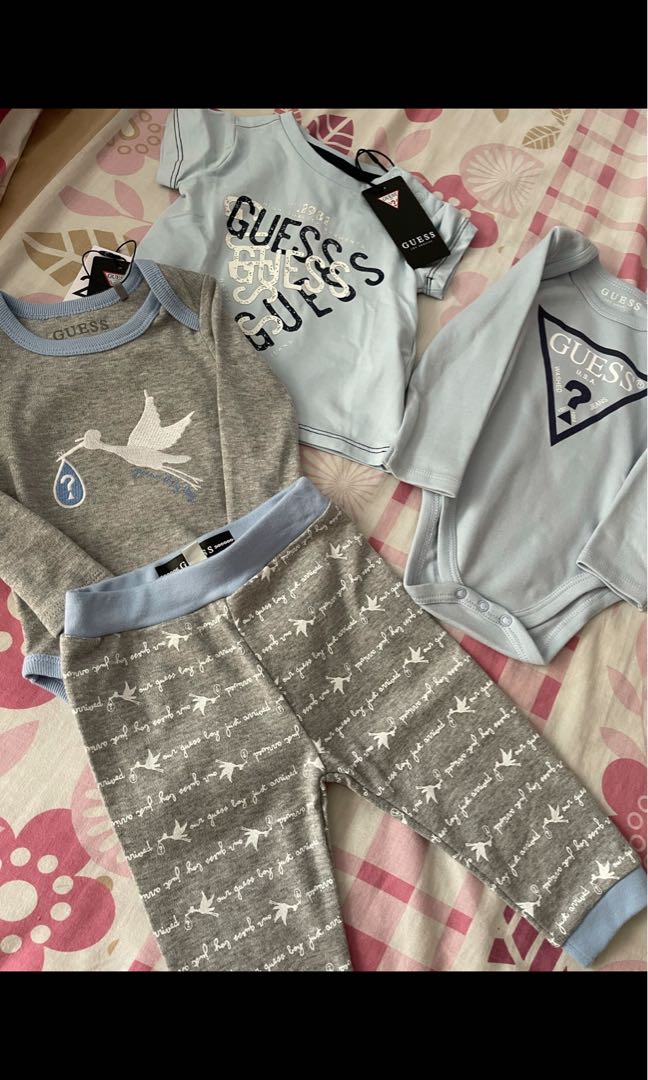 Guess baby clothes, Babies & Kids, Babies & Kids Fashion on Carousell