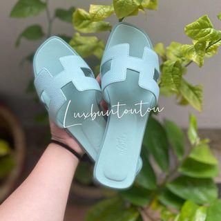 Hermes Oran slipper