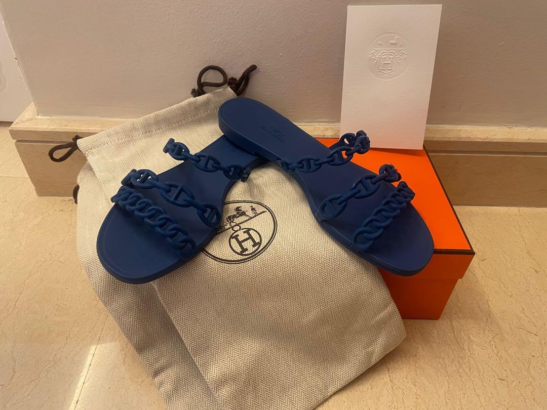 Hermes rivage jelly sandals clearance