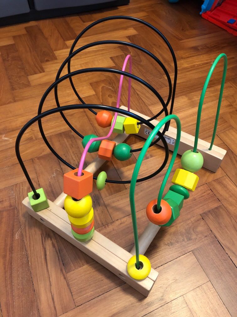 IKEA bead threading toy, Babies & Kids, Infant Playtime on Carousell