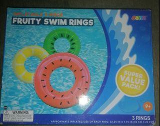 Inflatable Fruity Swim Rings