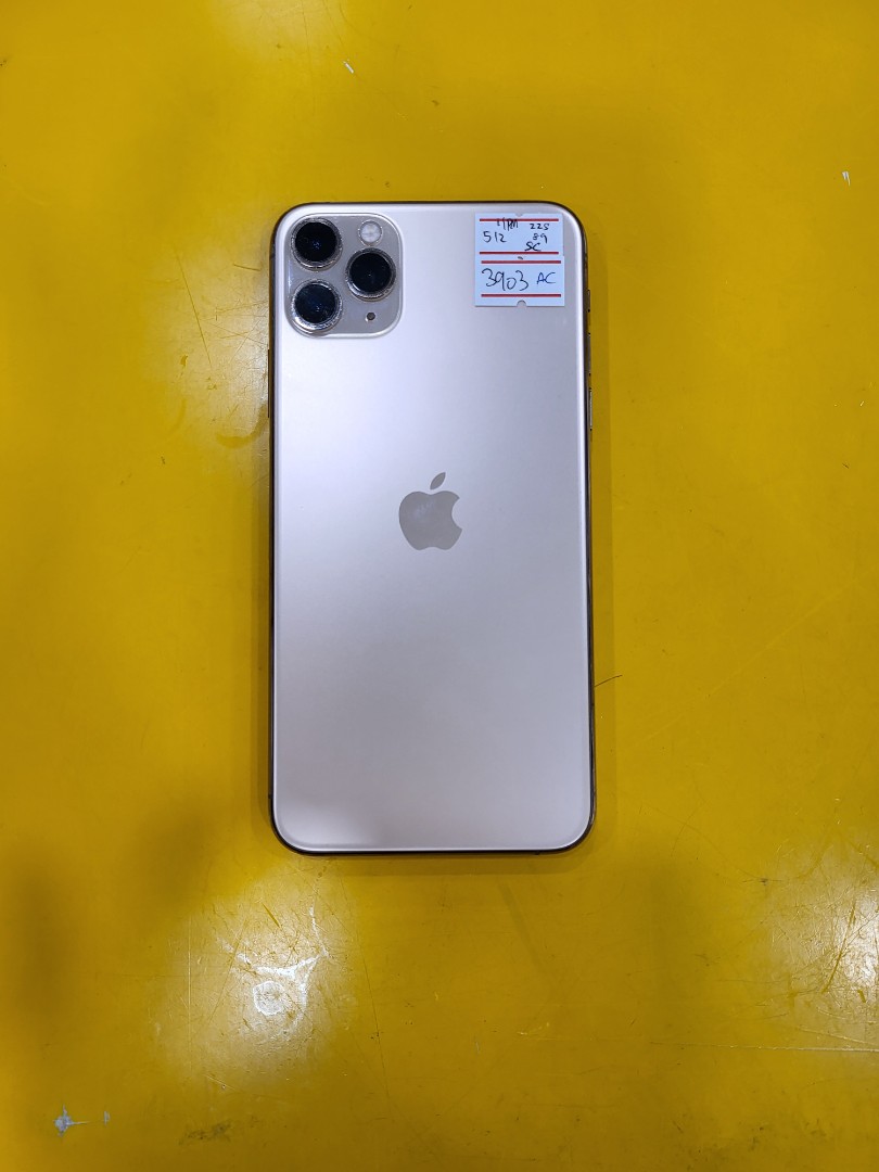 Iphone 11 Pro Max 512gb Gold 3903 Mobile Phones Gadgets Mobile Phones Iphone Iphone 11 Series On Carousell