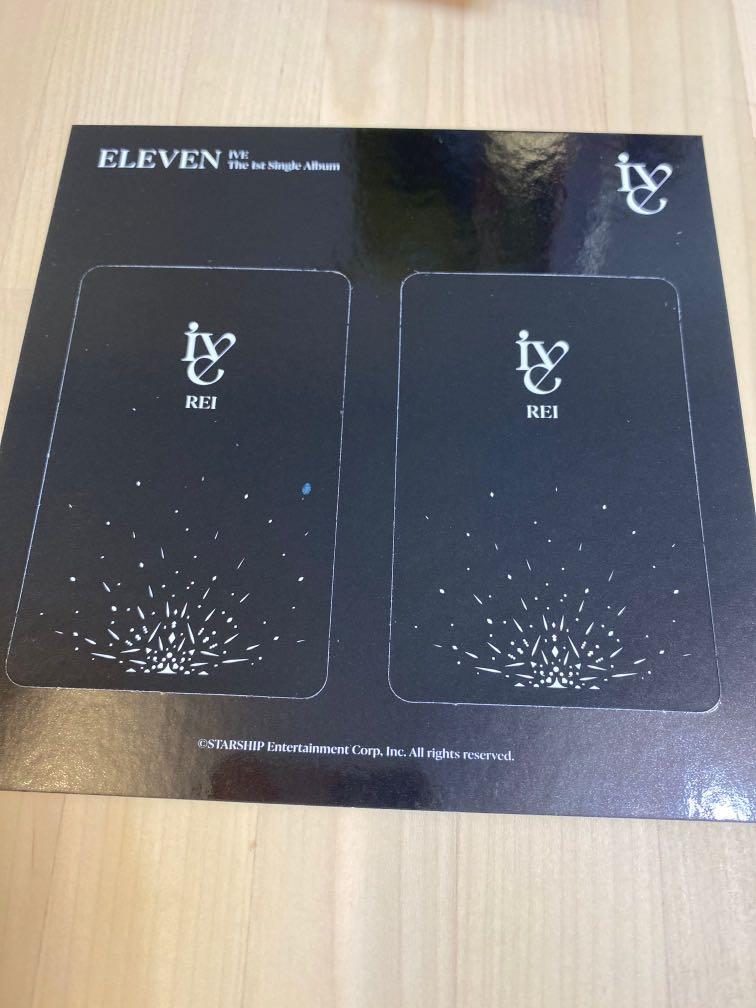 Ive eleven rei starship square 特典小卡, 興趣及遊戲, 收藏品及 