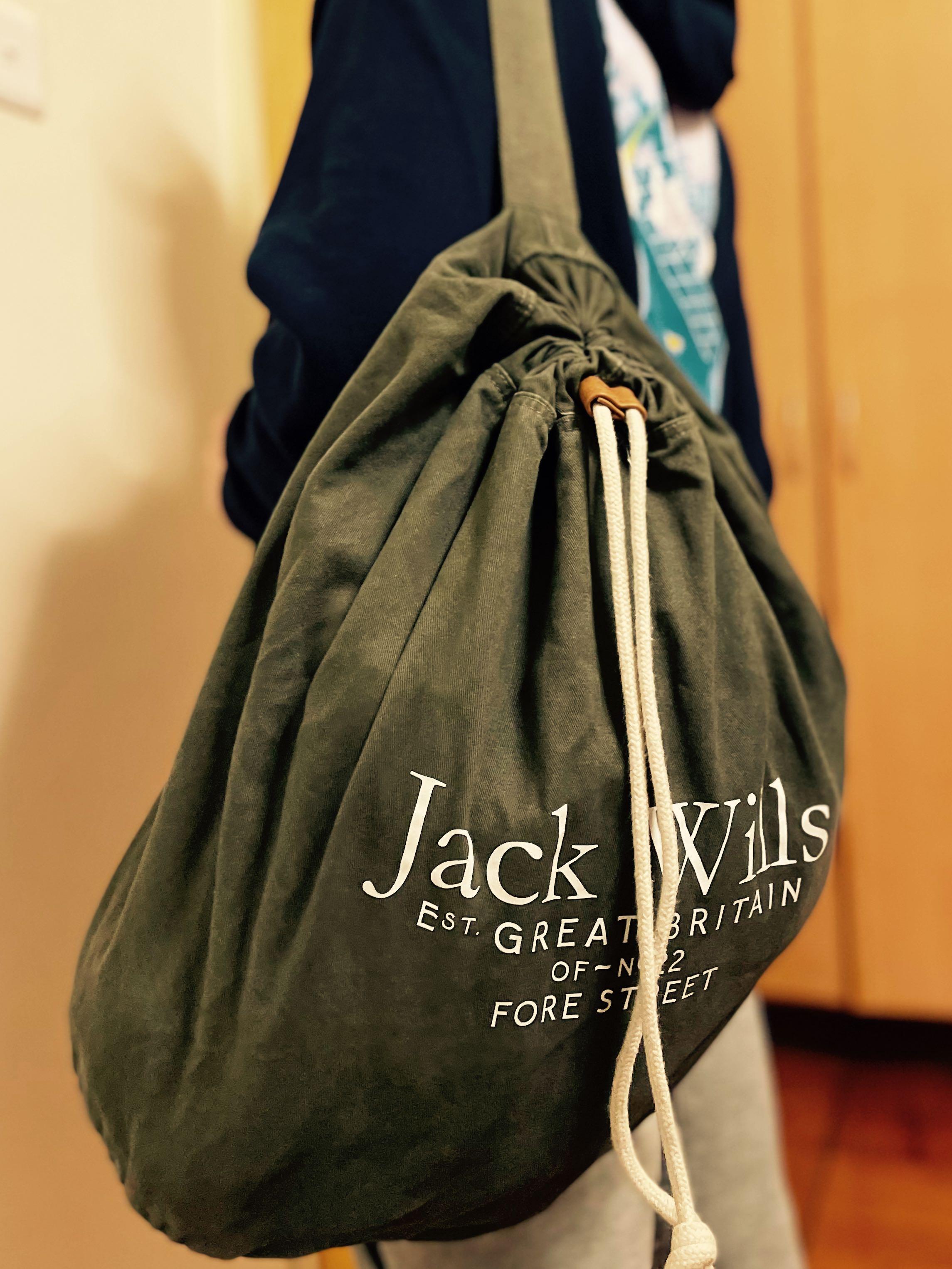 Jack wills clearance drawstring bag