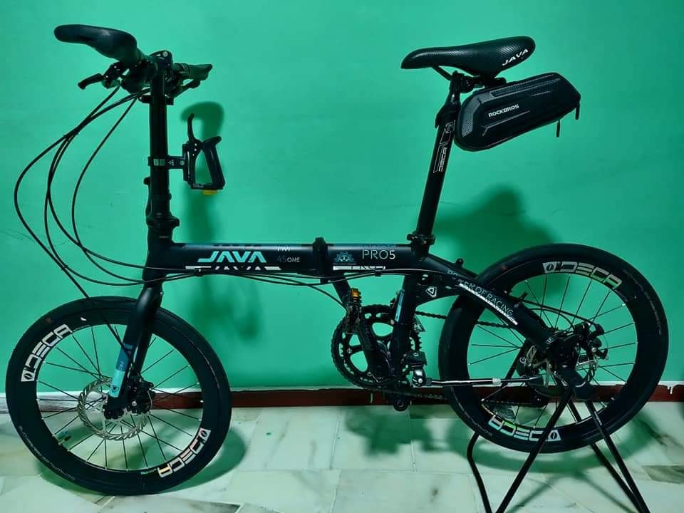 Folding bike java pro 5 deals