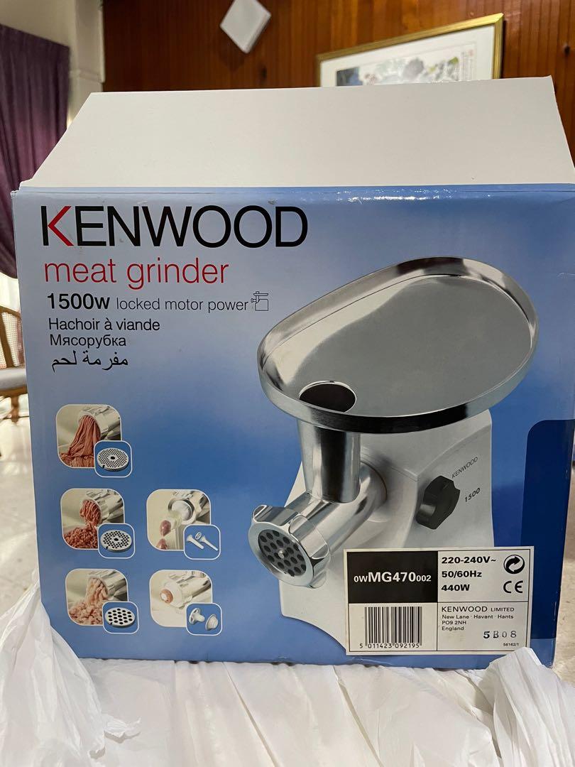 Kenwood MG470 Meat Grinder & Sausage Maker, TV & Home Appliances