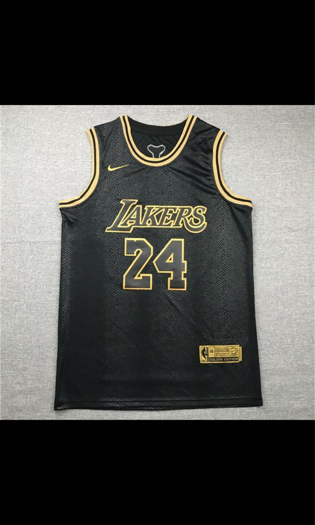 black and white kobe jersey