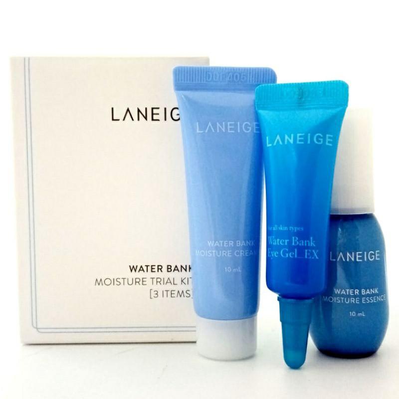 Laneige water bank moisture trial kit 3 items, Health ...