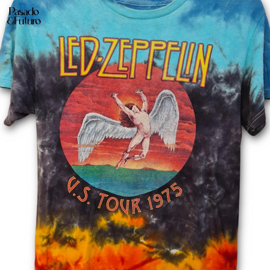 Tour 1975 Vintage Tee Tie-Dye, Fesyen 