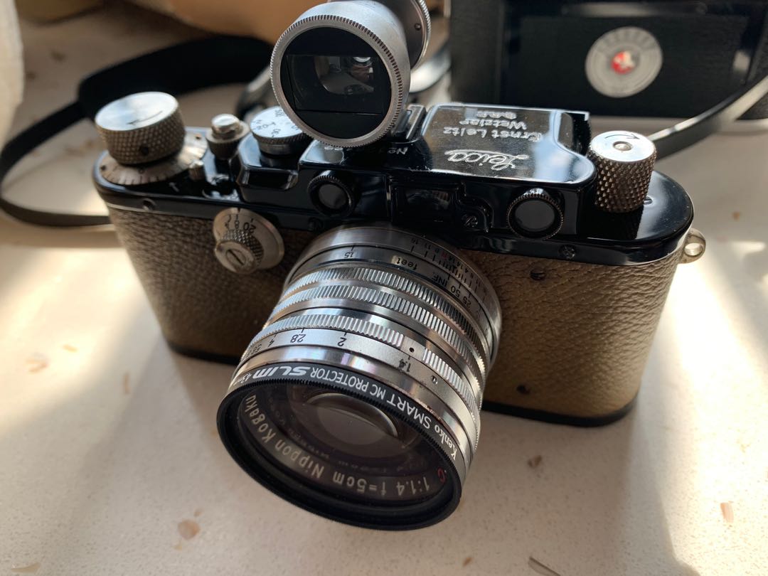 leica iii black paint