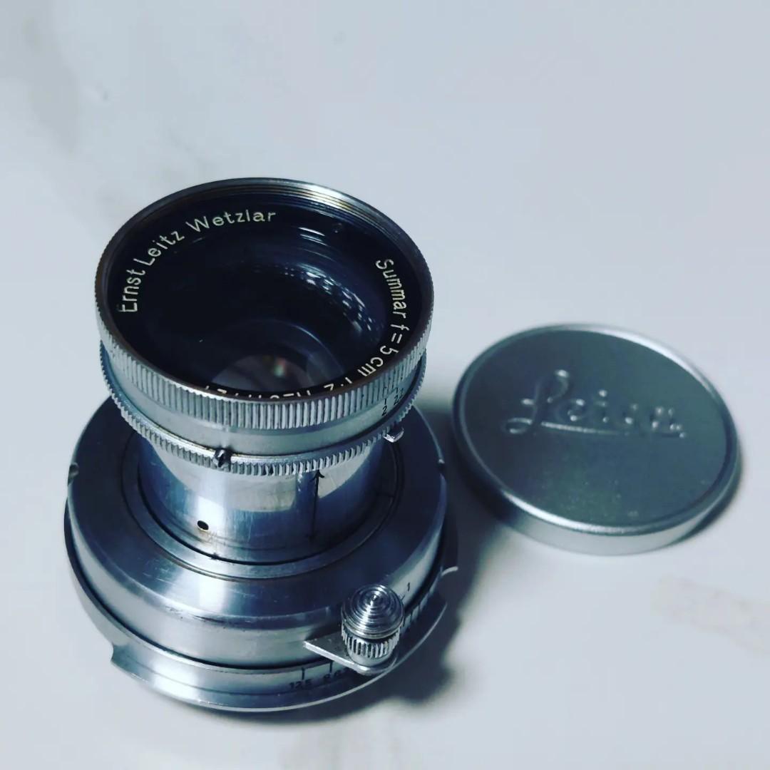 東京激安 Leitz Wetzlar summitar 50mm f2 L39 後期型 フィルムカメラ