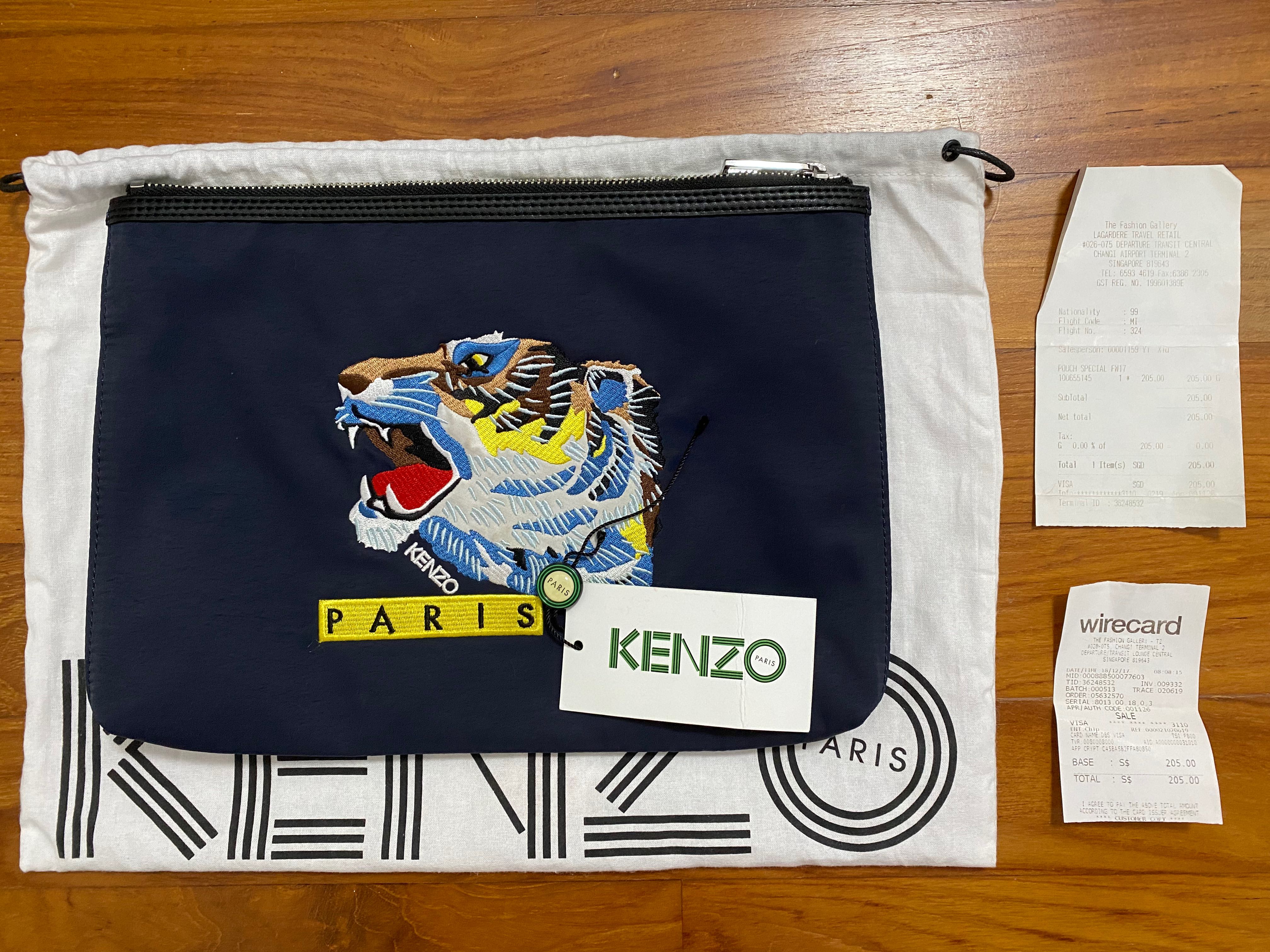 KENZO FW17 POUCH LIMITED EDT Luxury Bags Wallets on Carousell