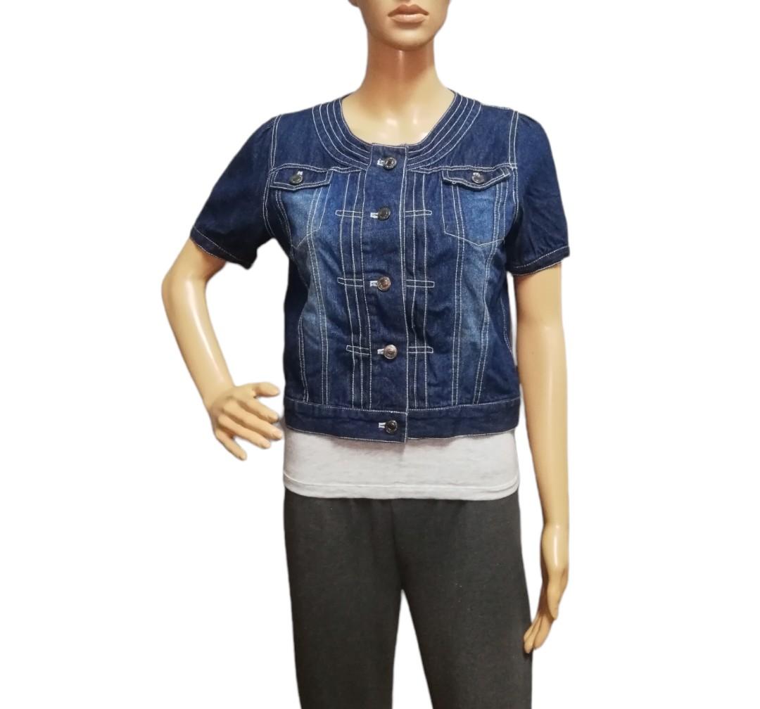 ROMANTIC MOCHA LADIES DENIM JACKET 