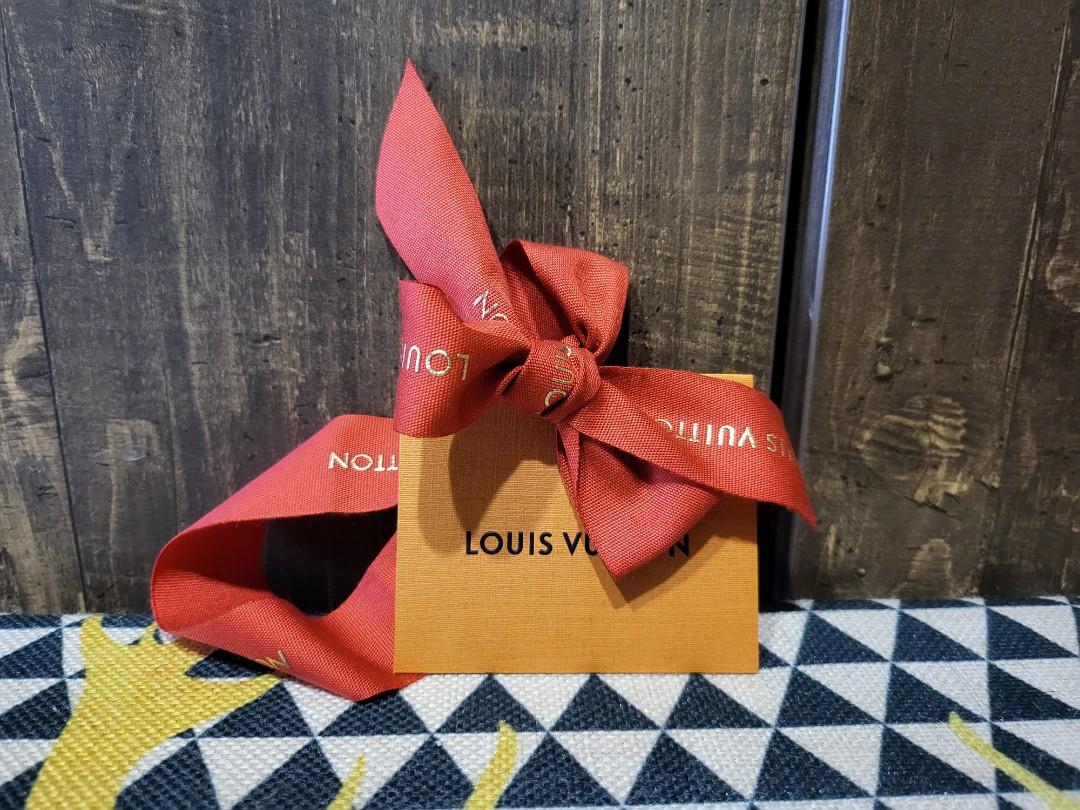 Louis Vuitton Gift Card With Ribbon, Hobbies & Toys, Stationery & Craft,  Occasions & Party Supplies On Carousell