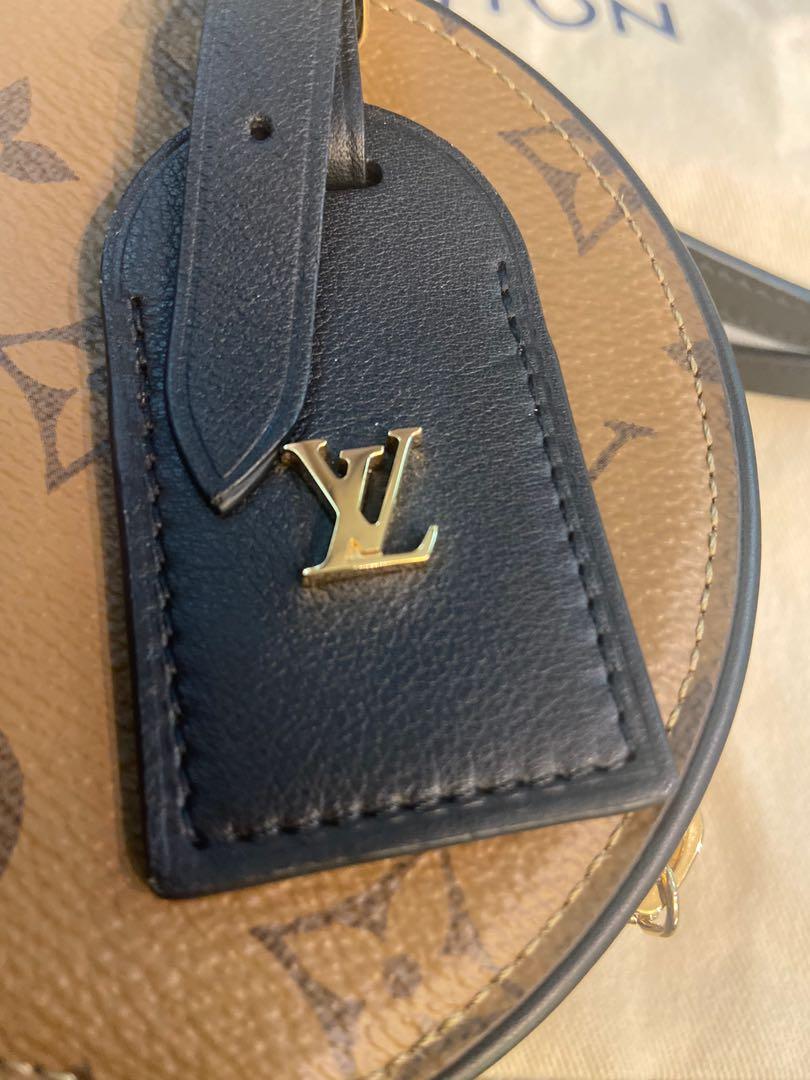 Louis Vuitton Mini Boite Chapeau Bag Reverse Monogram Canvas Brown 63290103