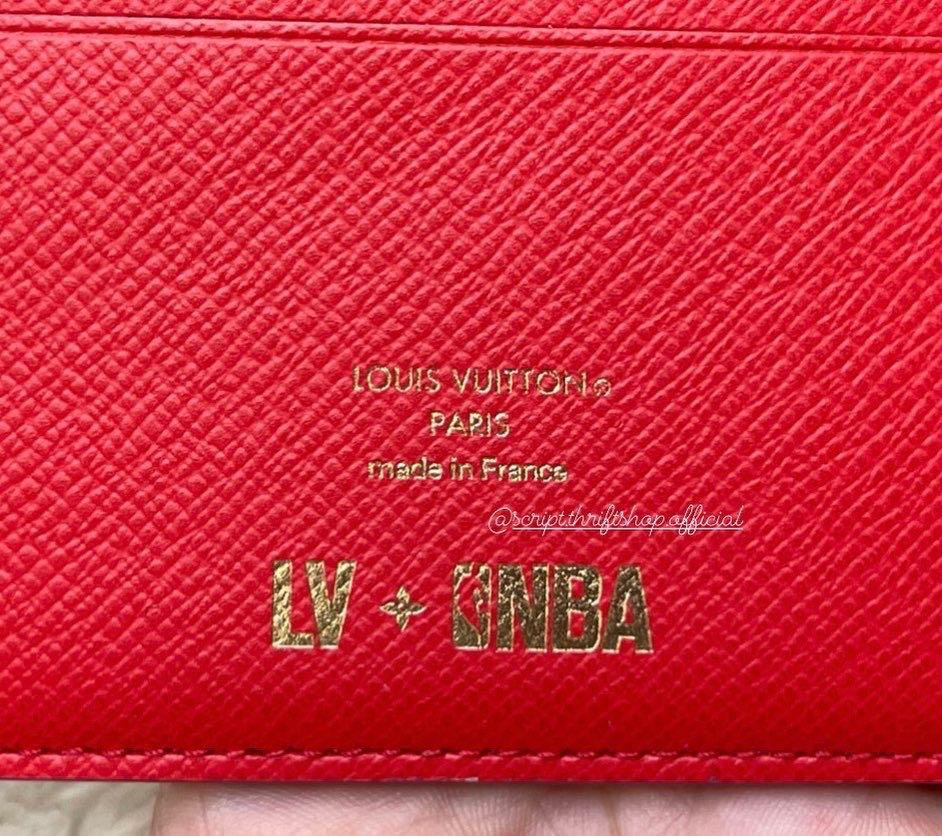 LV Virgil Abloh NBA Multiple Wallet, Luxury, Bags & Wallets on Carousell