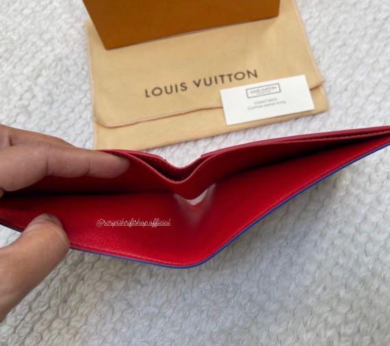 LV Virgil Abloh NBA Multiple Wallet, Luxury, Bags & Wallets on Carousell