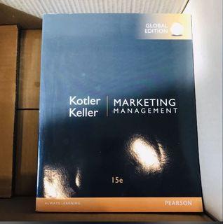 Marketing Management 15th edition
