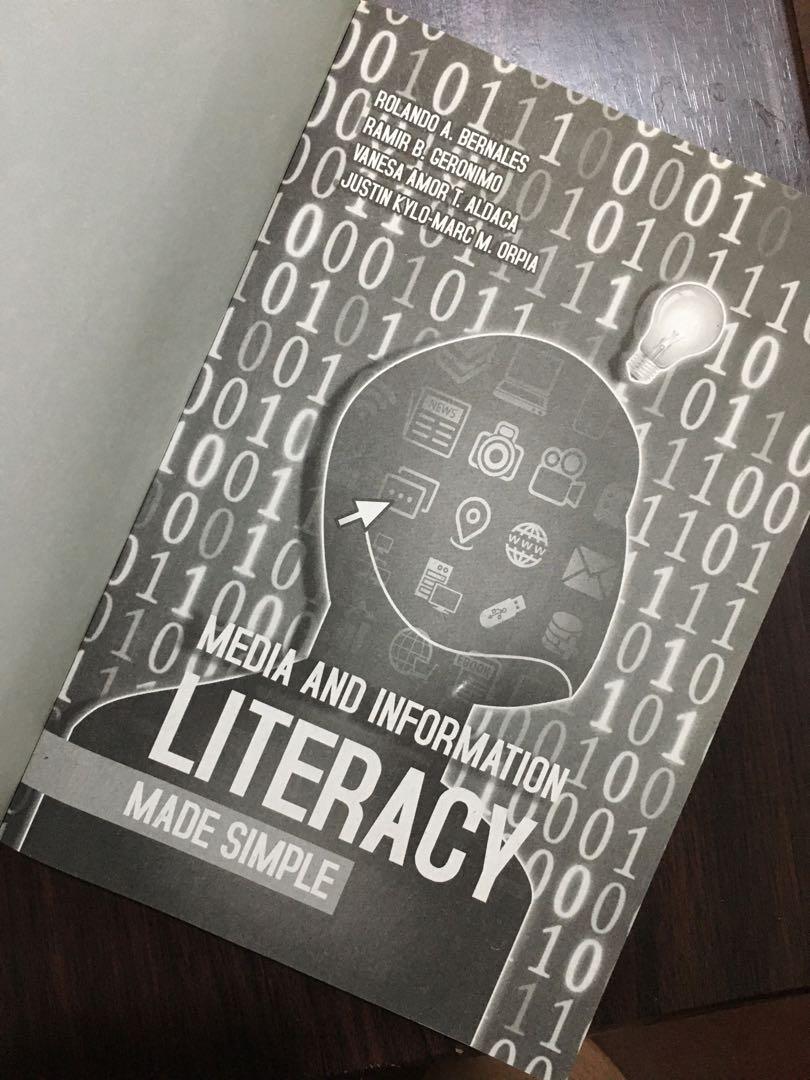 Media and Information Literacy Textbook Senior High School (SHS ...