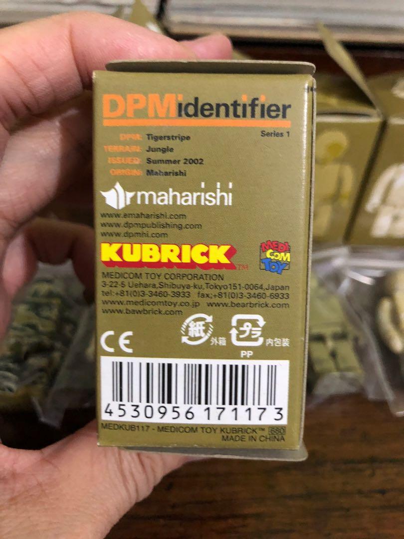 Figurine WARHOL X Maharishi Kubrick DPM Identifier Series 2, Scellée, 2003