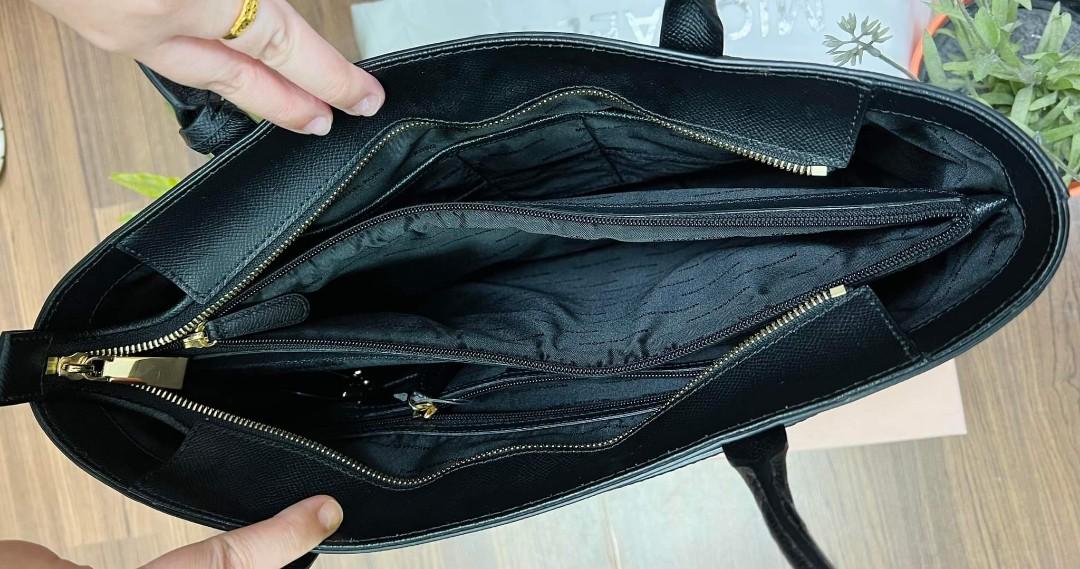 Maddie leather tote clearance bag