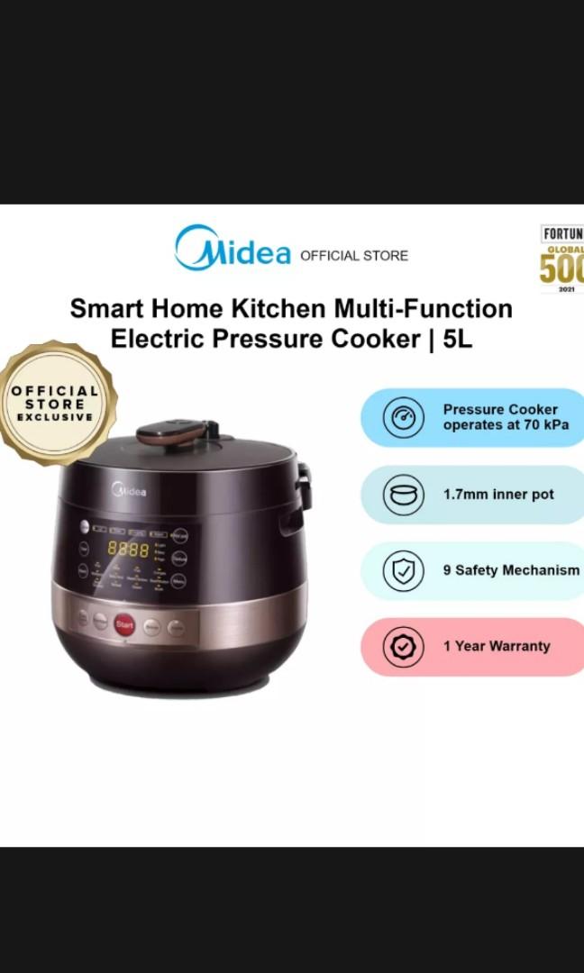Midea Electric Pressure Cooker MYCS5039P, TV & Home Appliances