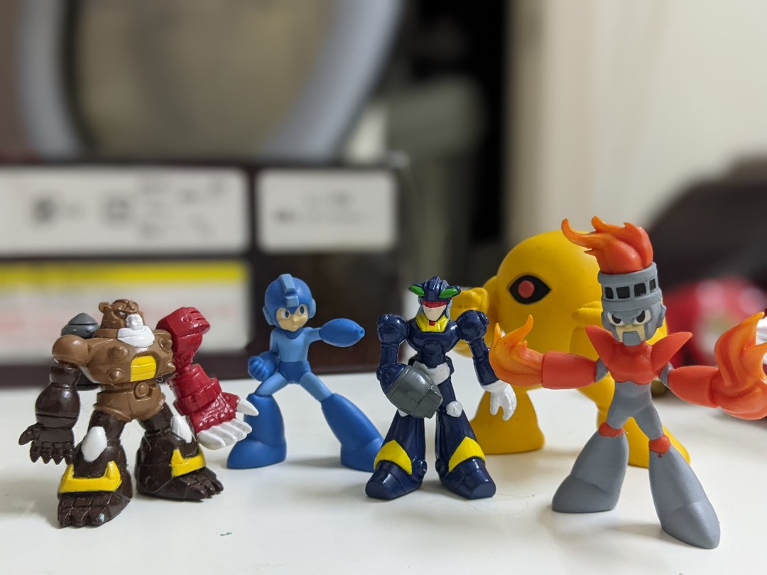 Mini Figure Megaman Set Toys Games Action Figures Collectibles On Carousell