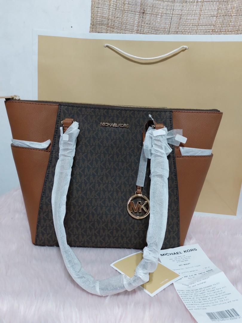 MK charlotte top zip tote, Luxury, Bags & Wallets on Carousell