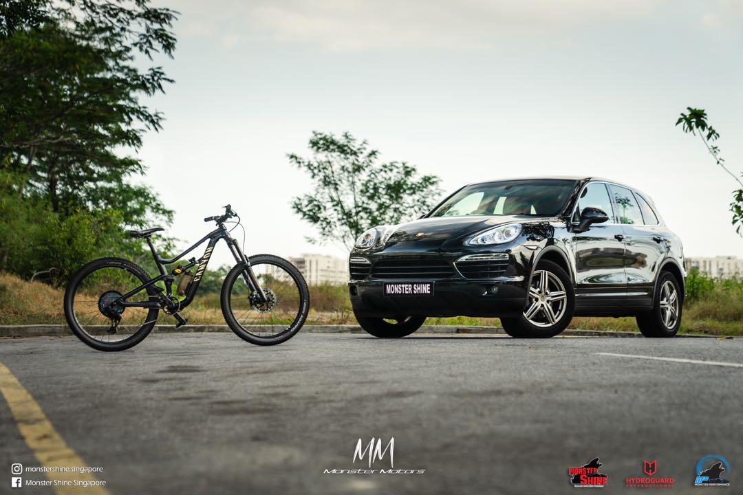 respray mountain bike