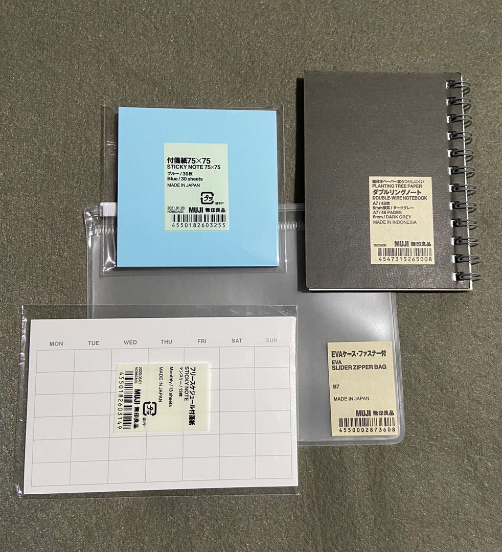 Muji Stationery set, Hobbies & Toys, Stationary & Craft, Stationery & School Supplies on Carousell
