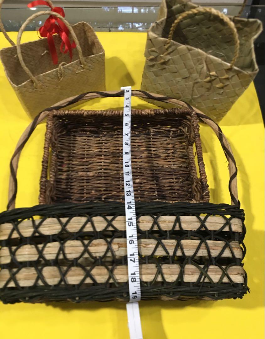 Native Basket Assorted - Used Once (Category: Gift Baskets & Hampers) located in Manila. Submitted by beyondfundraising (Listing ID 1142795195, Image 3). Description: Please refer to pictures to avoid conflict. Kindly message for inquiries. Negotiable :) .