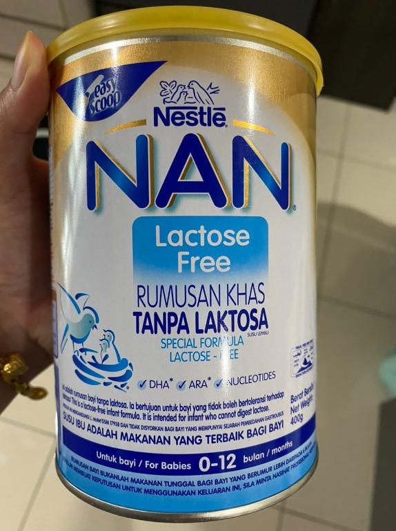 Susu nan hot sale free lactose