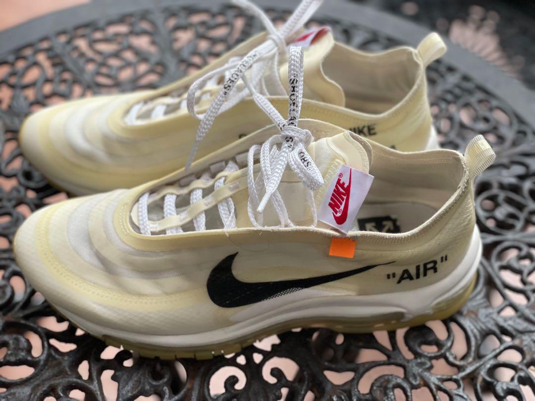 Nike Air Max 97 Off White Men s Fashion Footwear Sneakers on