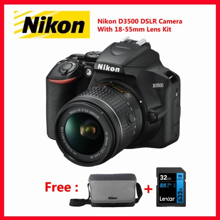 memory card for nikon d3500 camera