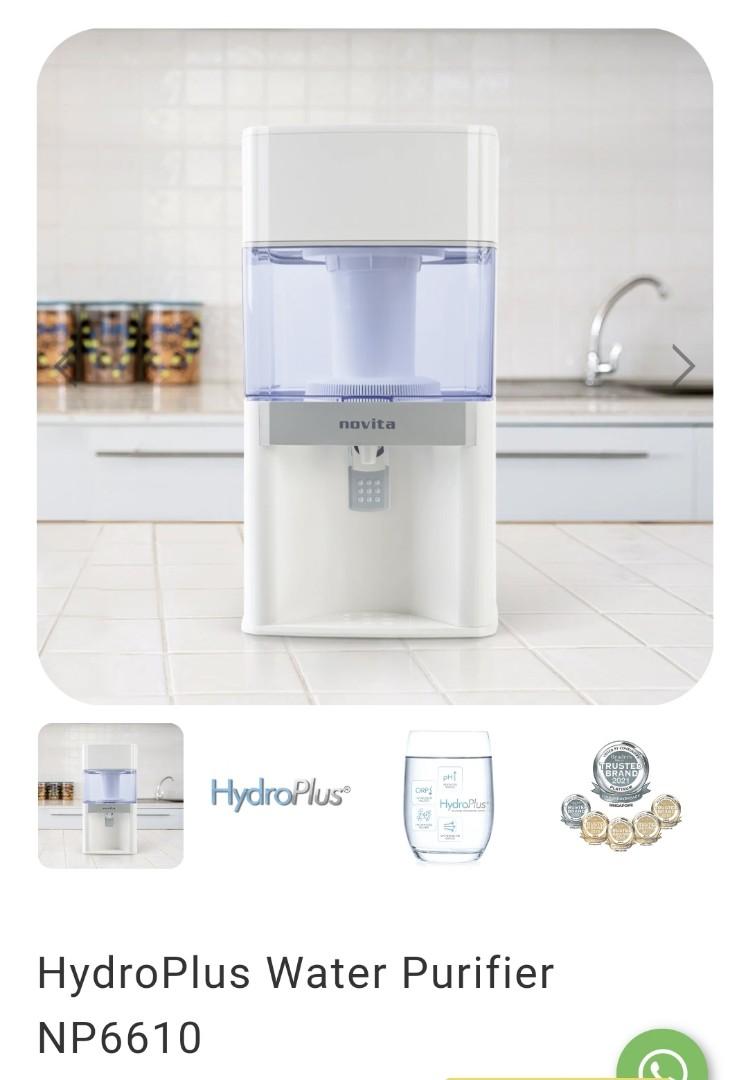 Novita NP6610 table top water filter, TV & Home Appliances, Other Home