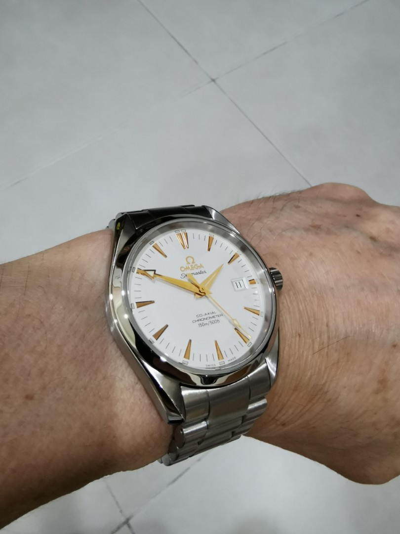 OMEGA Seamaster Aqua Terra Men s Fashion Watches Accessories