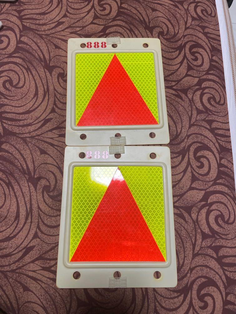 P plate, Car Accessories, Accessories on Carousell