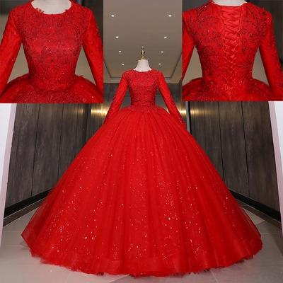 Red wedding sales gowns online