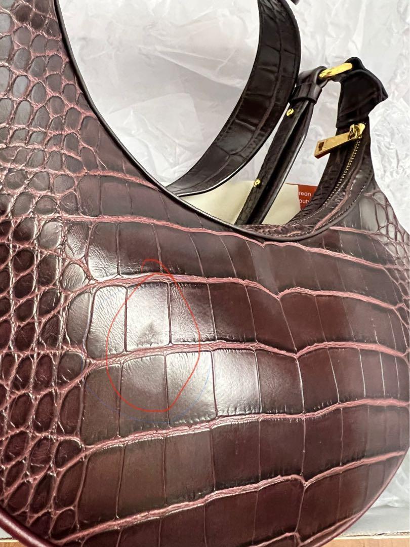 JW PEI's Instagram post: “Photo by @simplynrt Carly Saddle Bag - Brown  Croc.”