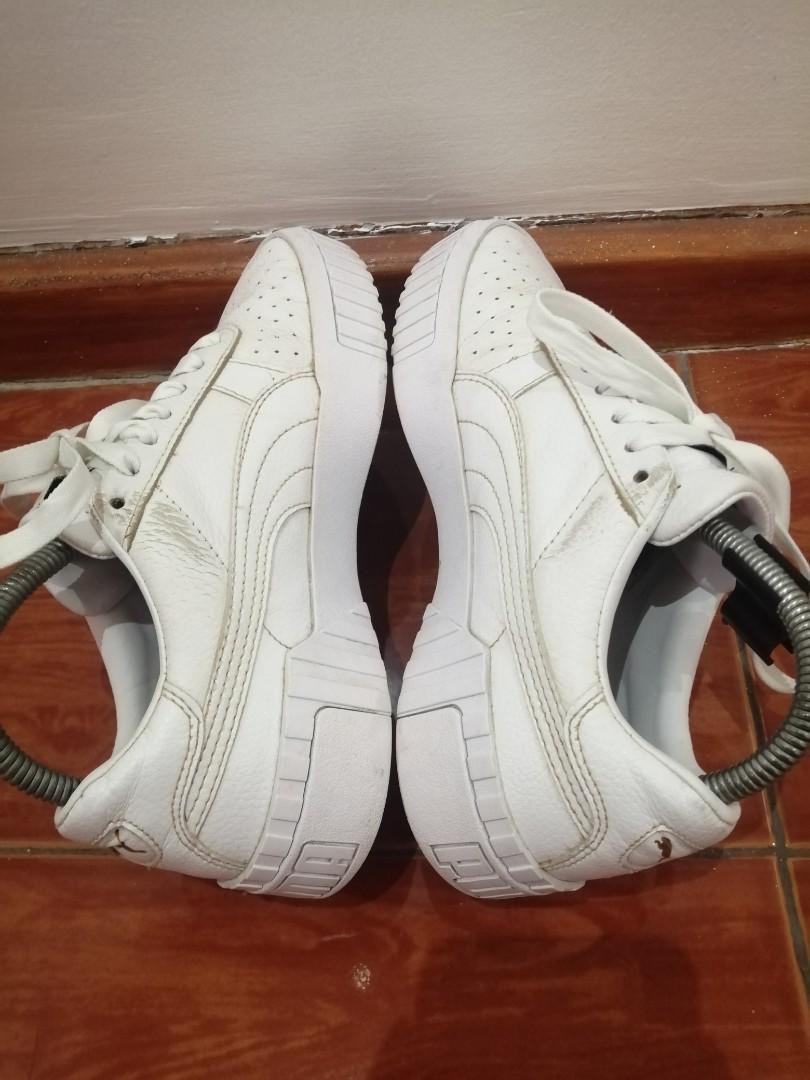 puma cali triple white