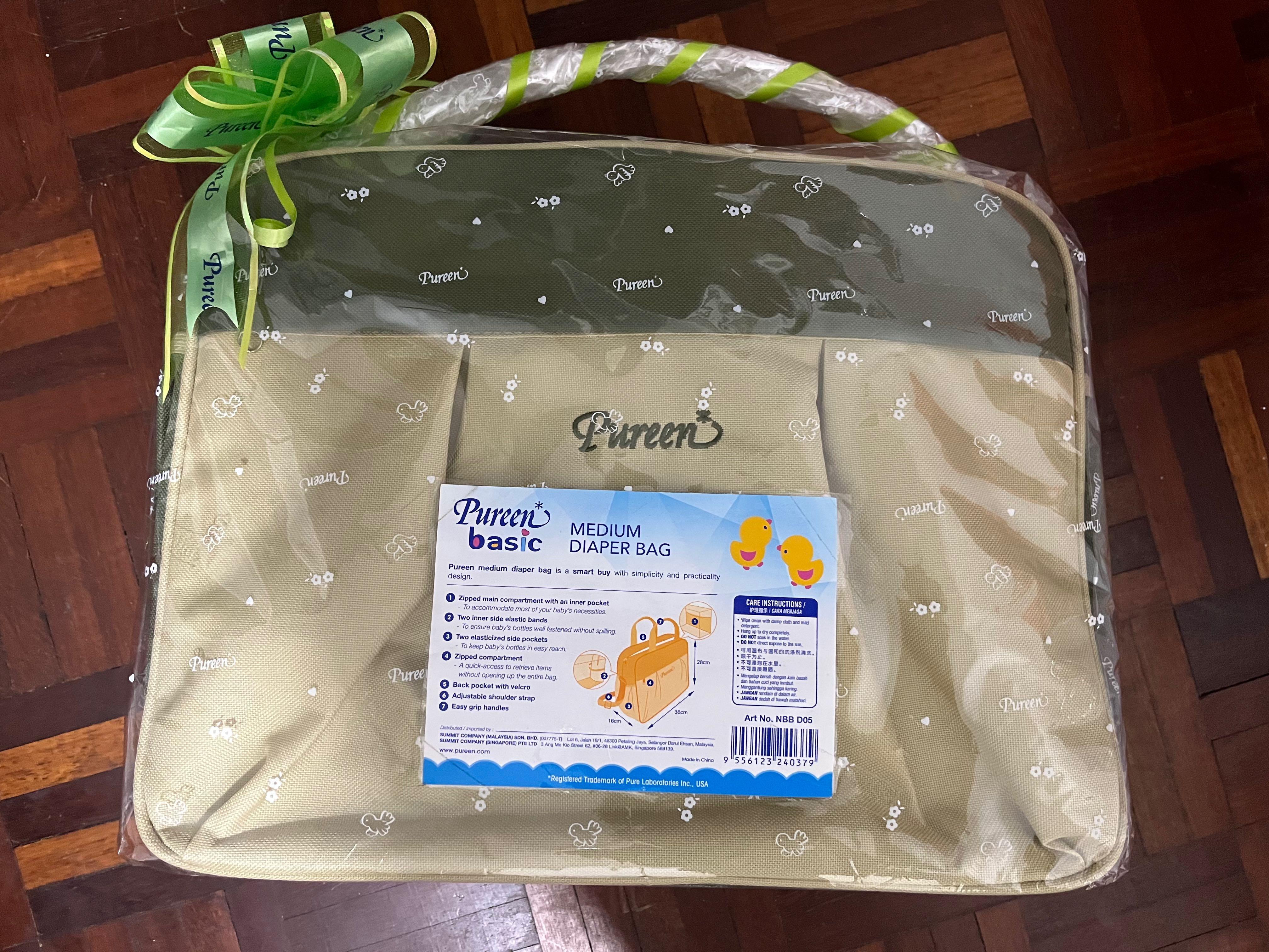 Pureen shop baby bag