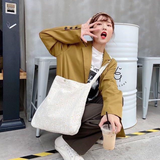Korean fashion eco bag clearance