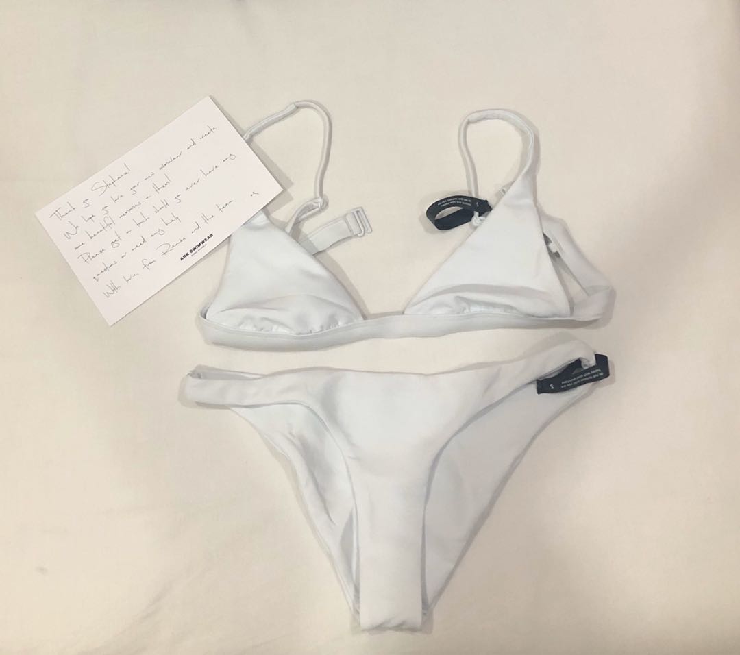 Revolve New with Tag Swimwear Bralette and Cheeky Full Coverage Bottom ...