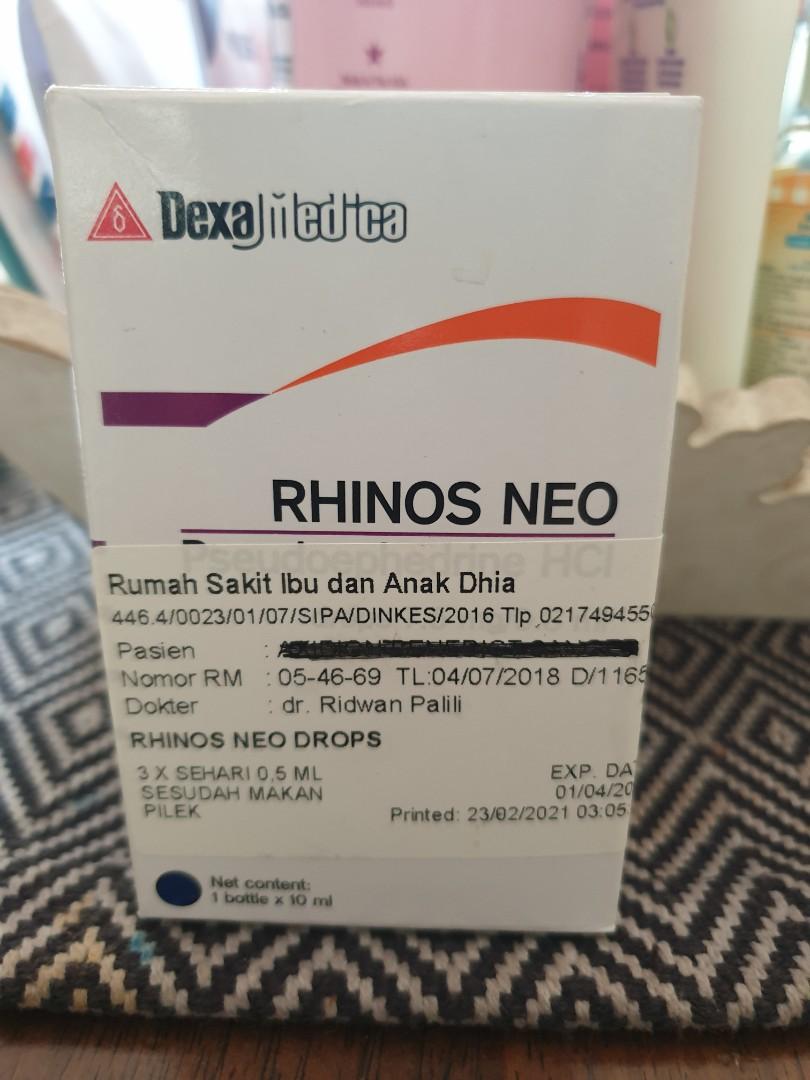 Rhinos neo drop obat apa