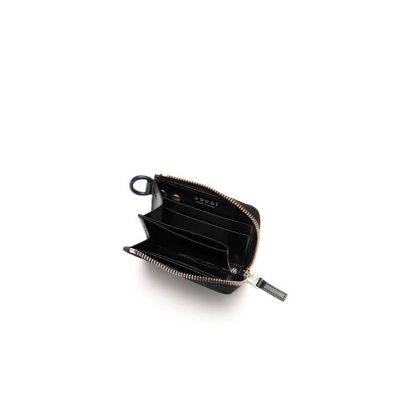 Sacai x Porter Leather Wallet, 名牌, 手袋及銀包- Carousell