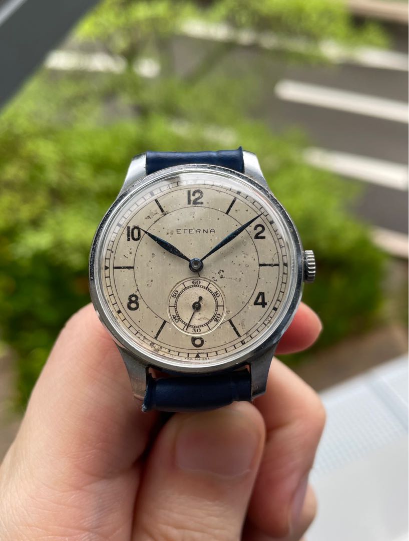 sector dial Vintage Eterna Watch Luxury Watches on Carousell