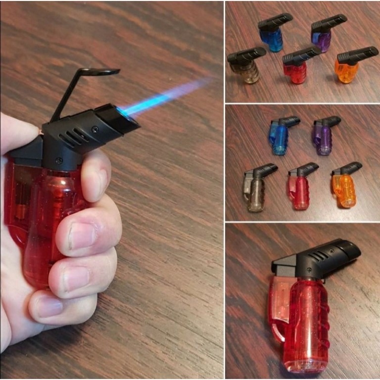 【SG Seller】Windproof blow torch lighter (Refillable lighter gas refill