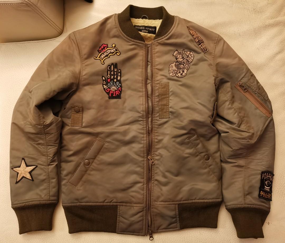 Share Spirit Homme Jacket, 男裝, 外套及戶外衣服- Carousell