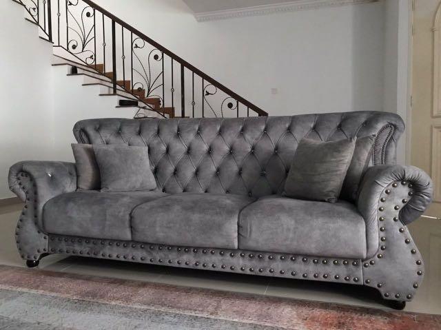 High back shop chesterfield sofa